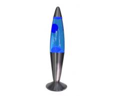 GrandGadgets® Funky Mouvement Lampe à lave en bleu couleur : bleu
