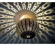 lustre plafonnier Marocain lampe de plafond lanterne Marocaine applique diamètre 40 cm