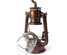 Larsure Vintage style industriel Lampe de Mur applique Lampe Murale applique murale lanterne rustique rétro éclairage mural Antique Lampe Murale Lampes de chevet pour le Corridor Restaurant Bar Vintage Light Outdoor, 40 x 18 cm (E27) or rétro