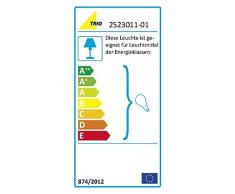 Mendler Reality|Trio Lampe Applique Murale, Nickel/Verre, 20x20cm