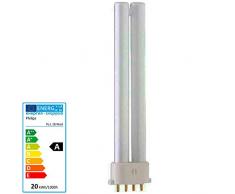 Philips Ampoule compacte fluorescente PL-L 840/4P 2G11 Blanc froid 18 W