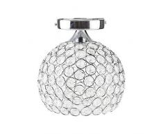 Moderne Lampe de Plafond LED Plafonnier Lampe de salon Décoration Moderne Luminaire Lampe de Plafonnier en Cristal Pour Couloir, Bar, Cuisine, Salle à Manger, Chambre dEnfants D18cm