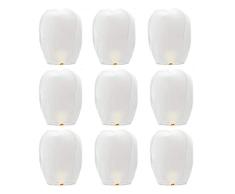 Onewell Lanternes Chinoises Biodégradables En Papier Lanternes De Lampe Pour La Fête Danniversaire De Mariage Lanterne Voler Souhaitant Lampe Sky Lanterns
