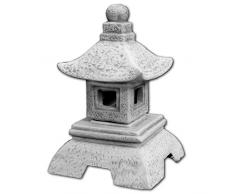 Belle lanterne japonaise en pierre reconstituée Résiste au gel