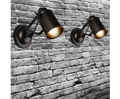 Applique murale rustique simple. Lampe murale pour loft, salon, chambre à coucher et couloir