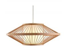 Fine Asianliving Plafonnier Luminaire Suspendu Bambou Abat-Jour Fait Main - Sienna Bambou Plafonnier Luminaire Lampe Suspendue Suspension Lampe Orientale Chinois Japonais Abat-Jour Fait