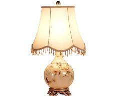 Lampe de table Lampe de bureau en verre clair Creative Lampe de table, Abat-jour circulaire Linge, Table rustique Lampe, salle de mariage Lampe, Chambre Salon Bar Bureau Chambre Table de chevet lampe,