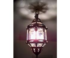 lustre plafonnier Marocain lampe de plafond lanterne Marocaine applique L37