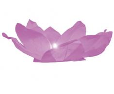 Alsino Fleur de Lotus Flottante de leau lanternes Rose