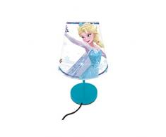 Lexibook LT010FZ- Lampe de Chevet Le Reine des Neiges, lumière Douce avec Abat-Jour Chambre Enfants, Décoration Lumineuse Couleur Frozen