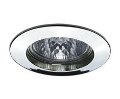 Paulmann 17946 encastrÃ© Premium Line 51 mm spot encastrÃ© Chrome luminaire max. 1x50W lumiÃ¨re encastrÃ©e trÃ¨s basse tension 12V spot encastrable GU5,3