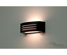 Applique "Flandern" / Lampe Murale Moderne / Èclairage Extérieure / Noir / IP44
