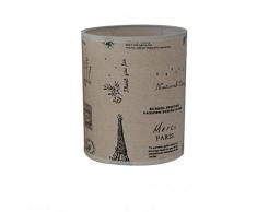 Abat-Jour En Tissu, Abat-Jour Cylindrique En Lin Pour Lampe De Table, Lampe De Table, Lampe De Table Murale, Abat-Jours Droits Pour Lampes Suspendues Au Plafond,Retro,D18*H20cm