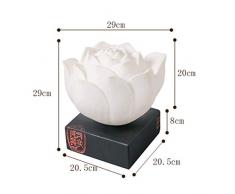 LLLQQQ Creative Nouveau Chinois Lampe De Chambre Chambre Lampe De Chevet Chaud Rétro Art Simple Salon Étude Chinois Style Décoratif Lampe (Color : C)