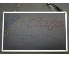 LAMPE NEON ENSEIGNE LUMINEUSE LED led133-b Cafe OPEN Bar Beer Led Neon Sign WhiteBoard