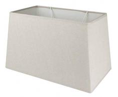 Quaint & Quality - Abat-Jour rectangulaire en Lin Beige