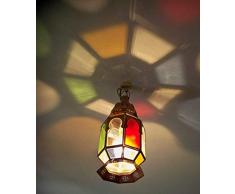 lustre plafonnier Marocain lampe de plafond lanterne Marocaine applique L16
