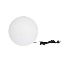 Boule lumineuse filaire pour extérieur éclairage puissant LED blanc BOBBY ∅50cm culot E27