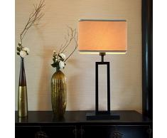 Lampadaire oriental moderne pour le salon lampadaire étude rétro américaine avec ombre de tissu E27 * 1, 2