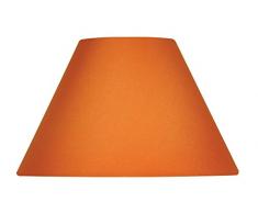Oaks Lighting - Abat-jour en coton de forme conique, 25 cm Satsuma/arancione