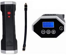 Pneu de voiture Gonfleur 14 V Locomotive Pompe À Air Pneu De Voiture Gonfleur Pompe À Air Électrique Pompe À Air Rechargeable Voiture Sans Fil Pompe Gonflable lampe de Poche Portable Vélo Pompes