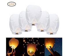 Fyeep 10 lanternes Volantes Chinoises, Ciel Lanterne, Ciel lanternes Ciel Ciel Skylaterns