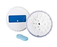 Gre PLED2 - Projecteur à led pour piscine en tôle dacier surélevée, 0,8 W, 2 unités