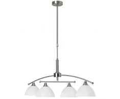 Brilliant ISU5123096 Suspension, Métal, E14, 28 W, Gris