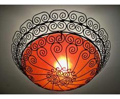 lustre plafonnier Marocain résine rouge lampe de plafond lanterne Marocaine applique