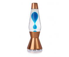 Mathmos Lampe à Lave Astro Cuivre - Transparent/Turquoise