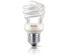 Philips Ampoule FluoCompacte Spirale Culot E27 12 Watts Consommés Ãquivalence Incandescence : 60W