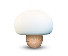 Veilleuse Mignon Mini Led Mushroom Lamp Light Magnetic Usb Night Lights Atmosphere Lampe Soft Baby Sleeping Bedside Lamp