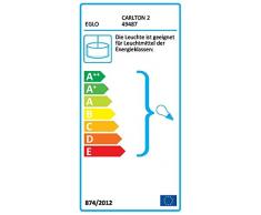 Lampe Suspendue Culot E27 Noir Carlton 2