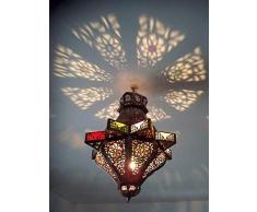 lustre plafonnier Marocain lampe de plafond lanterne Marocaine applique M14