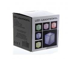 Cepewa 26885 lED-highlights cube lumineux à couleurs changeantes-cube lampe cube : env. 7 x 7 cm