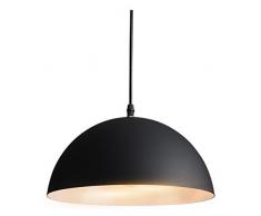 #Lustre Lumière vintage pour léclairage des piétons facile moderne et créatif abat-jour semi-circulaire Single Head 30 * 19 cm plafond suspendu lampe bar, café, restaurant chambre à coucher chambre s