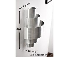 Applique murale Lucillo en aluminium - 1 x E14 - max. 40W