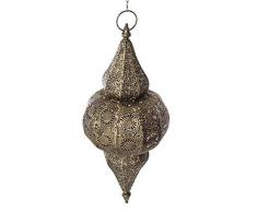 Lanterne/Suspension style Oriental Marocain 55cm Métal Doré