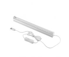 Moligh doll LED DéSinfection Ultraviolette LumièRe USB UV Germicide Bar Lampe Tube-StéRilisateur UV Nettoyage Baton pour Chambre H?Tel Maison