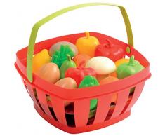 Ecoiffier - 966 - Jeu dimitation - Panier Garni - Fruits et Légumes - Modèle aléatoire