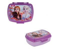 Les Colis Noirs LCN - Boite a Gouter Disney La Reine des Neiges 2 - Frozen Enfant École Rentrée - 742
