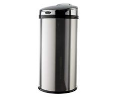 Zuny Poubelle Stream Automatique 56L INOX brossé