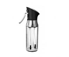 Spray assaisonnement Bouteille de cuisine protégé contre la poussière réglable Bouteille dhuile de mesure Portable Transparent vinaigre Bouteille dhuile Flacon Spray de 200 ml de cuisson