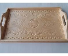 Nouveau moyen beau bois dérable plateau naturel à la main, assiette, assiette décorative, décoration intérieure, plat de service, plateau unique, cadeau pour femme, filles