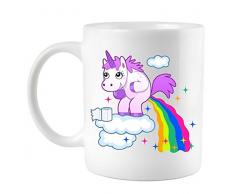 Legenden™ Mug Magique Licorne - Change De Couleur en Fonction De La Température du Liquide