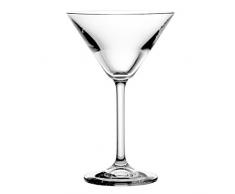 Crystaljulia Plomb 4208 Lot de 6 Verre à Martini 210 ML