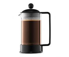 Bodum - 1543-01 - Brazil - Cafetière à Piston - 3 Tasses - 0.35 L - Noir