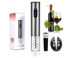 Smaier Ouvre Bouteille électrique Tire Bouchon Automatique Rapide Tire-Bouchon screwpull pour Vin des Bouchons à Vide Un Coupe-Papier Le pour Tous Les Amateurs de vins et d’oenologie