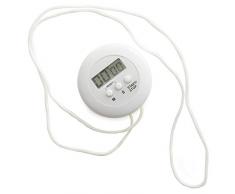 Nouveau Minuteur de Cuisine digital portable NORPRO, blanc, avec cordon