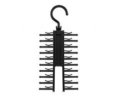 Porte-Cravate réglable, Foulards Ceinture Crochet Crochet Organisateur Titulaire pour Bureau à Domicile pour Tenir jusquà 20 Liens ou Ceintures